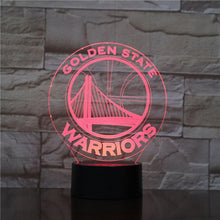 LED Lamp "Golden State Warriors Logo"