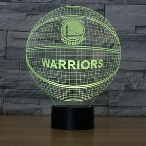LED Lamp "Golden State Warriors"