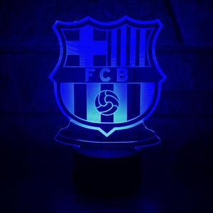 LED Lamp "FC Barcelona"
