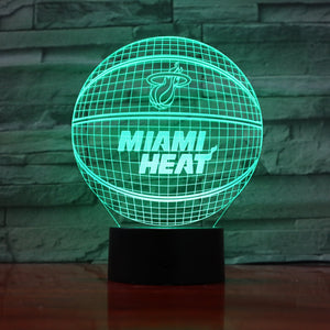 LED Lamp "Miami Heat"