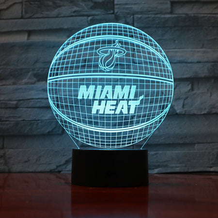 LED Lamp "Miami Heat"