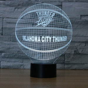 LED Lamp "Oklahoma City Thunder"