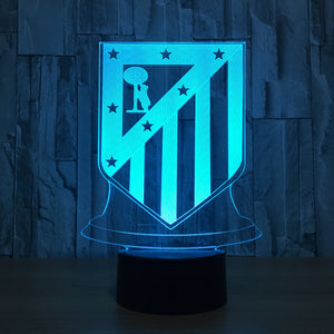 LED Lamp "Atletico Madrid"