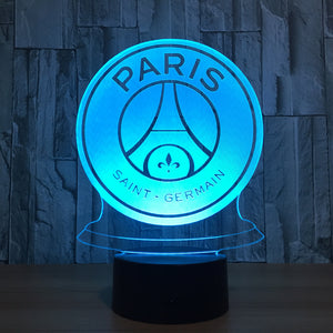 LED Lamp "Paris Saint Germain"