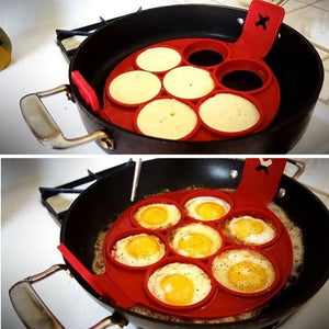 Nonstick Silicone Egg and Pancake Mold